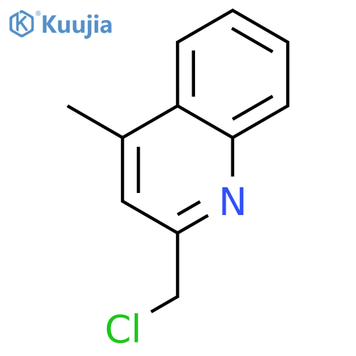 2-(Chloromethyl)-4-methylquinoline structure