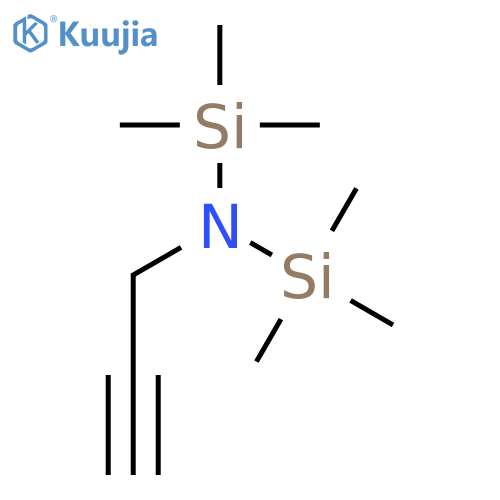 (prop-2-yn-1-yl)bis(trimethylsilyl)amine structure