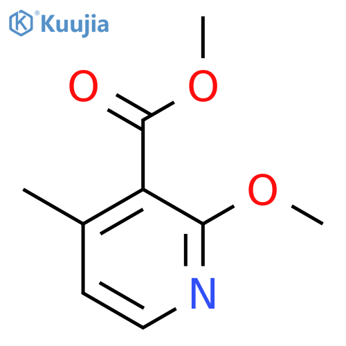 Methyl 2-methoxy-4-methylnicotinate structure