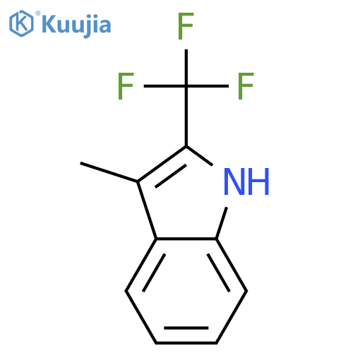 3-Methyl-2-(trifluoromethyl)-1H-indole structure