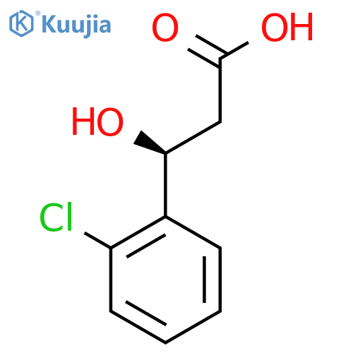 (βS)-2-Chloro-β-hydroxybenzenepropanoic Acid structure