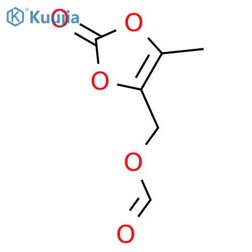 4-(Formyloxy)methyl-5-methyl-1,3-dioxol-2-one structure