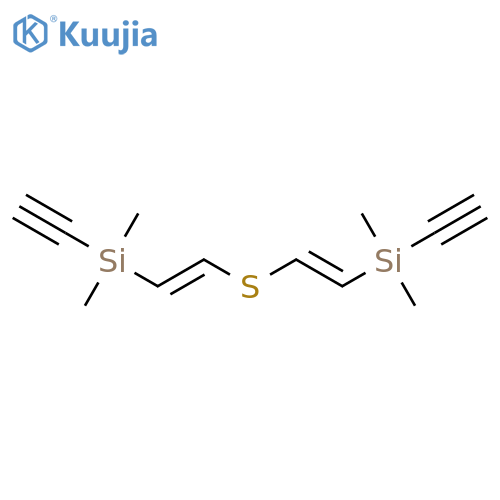 SILANE, (THIODI-2,1-ETHENEDIYL)BIS[ETHYNYLDIMETHYL- structure