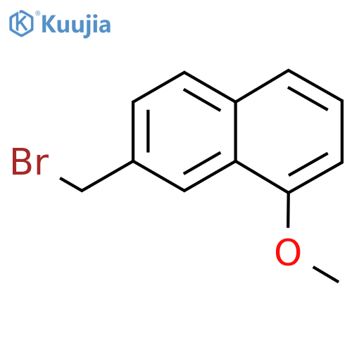 2-(Bromomethyl)-8-methoxynaphthalene structure