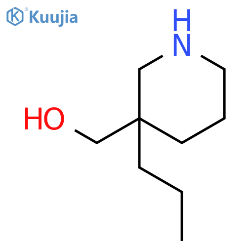 (3-Propylpiperidin-3-yl)methanol structure