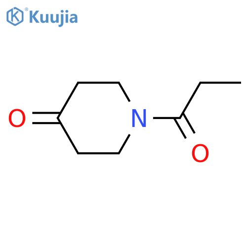 1-propionylpiperidin-4-one structure