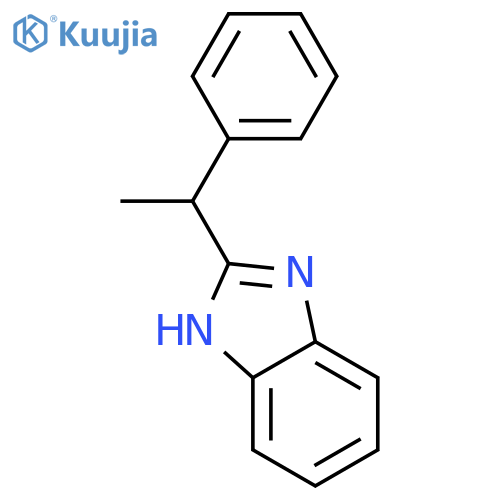 1H-BENZIMIDAZOLE, 2-(1-PHENYLETHYL)- structure