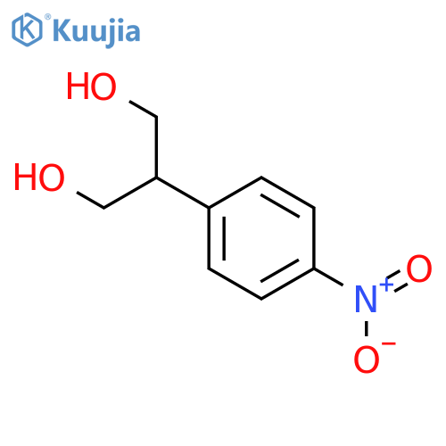 2-(p-nitrophenyl)-1,3-propandiol structure