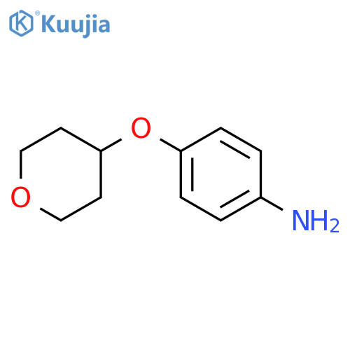 4-(oxan-4-yloxy)aniline structure
