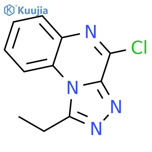 4-Chloro-1-ethyl-[1,2,4]triazolo[4,3-a]quinoxaline structure