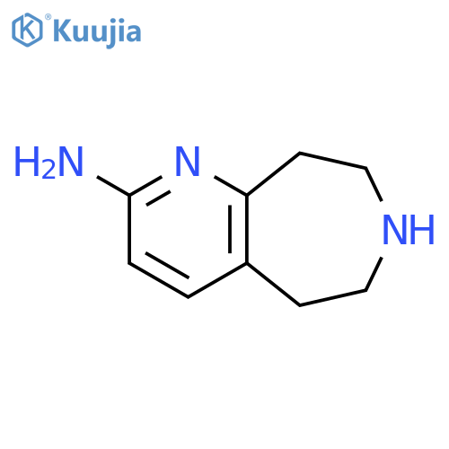 6,7,8,9-tetrahydro-5H-Pyrido[2,3-d]azepin-2-amine structure