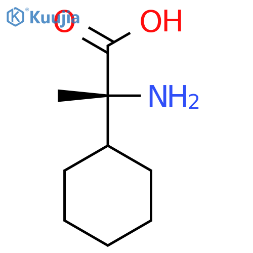 (2R)-2-Amino-2-cyclohexylpropanoic acid structure