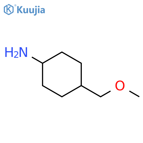 trans-4-(methoxymethyl)cyclohexanamine structure