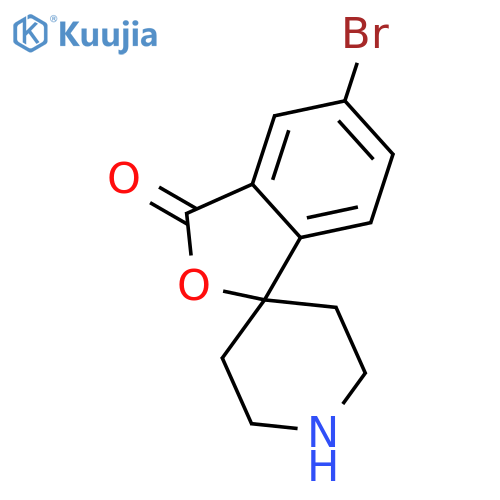5-Bromospiroisobenzofuran-1(3H),4'-piperidin-3-one structure