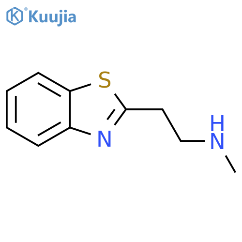 2-(1,3-benzothiazol-2-yl)ethyl(methyl)amine structure