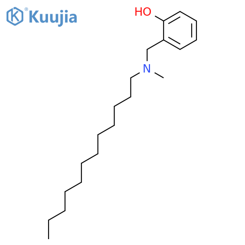 Phenol, 2-[(dodecylmethylamino)methyl]- structure