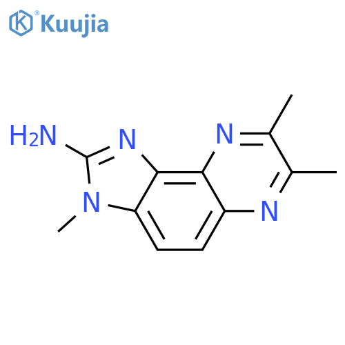 2-Amino-3,7,8-trimethyl-3H-imidazo4,5-fquinoxaline structure