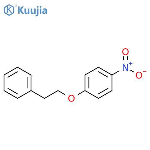 1-nitro-4-(2-phenylethoxy)benzene structure