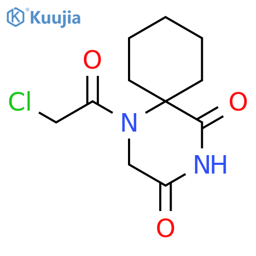 1-(2-Chloroacetyl)-1,4-diazaspiro5.5undecane-3,5-dione structure