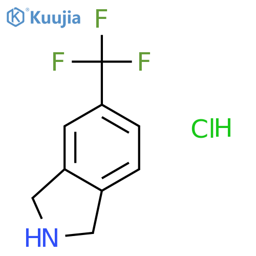 5-(Trifluoromethyl)isoindoline hydrochloride structure