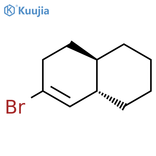 Naphthalene, 7-bromo-1,2,3,4,4a,5,6,8a-octahydro-, trans- structure