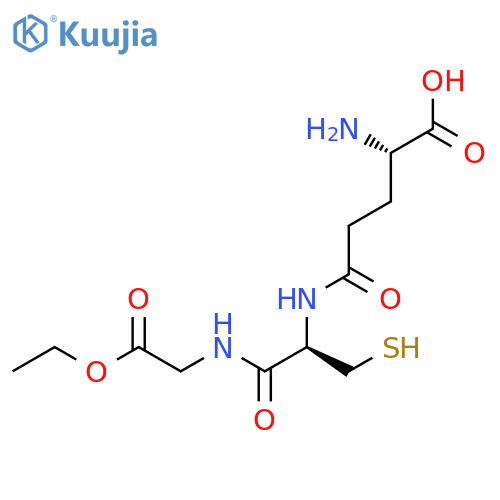 Glutathione-monoethyl ester (reduced) H-Glu(Cys-Gly-OEt)-OH structure