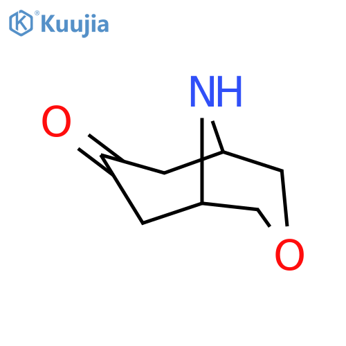 3-oxa-9-azabicyclo3.3.1nonan-7-one structure