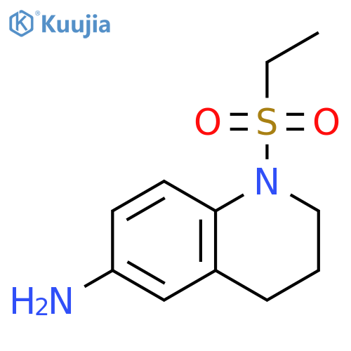 1-(ethanesulfonyl)-1,2,3,4-tetrahydroquinolin-6-amine structure