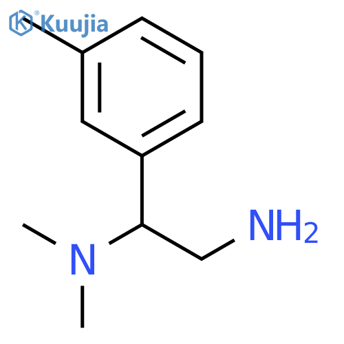 N~1~,N~1~-Dimethyl-1-(3-methylphenyl)-1,2-ethanediamine dihydrochloride structure