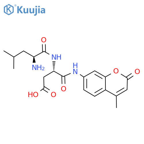 Leu-Asp-MCA structure