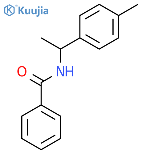 Benzamide,N-[1-(4-methylphenyl)ethyl]- structure