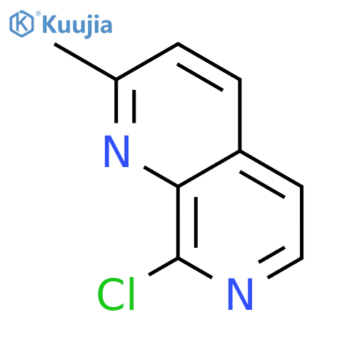8-chloro-2-methyl-1,7-Naphthyridine structure