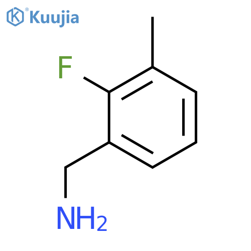 1-(2-fluoro-3-methylphenyl)methanamine structure