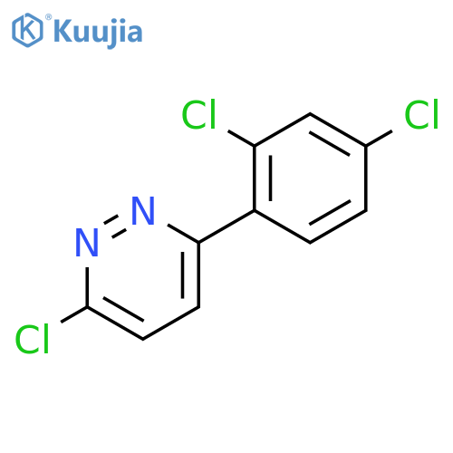 3-chloro-6-(2,4-dichlorophenyl)pyridazine structure