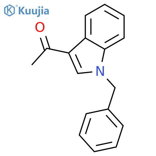 1-(1-Benzyl-1H-indol-3-yl)ethanone structure