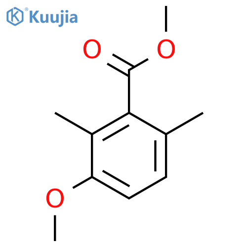 Methyl 3-methoxy-2,6-dimethylbenzoate structure