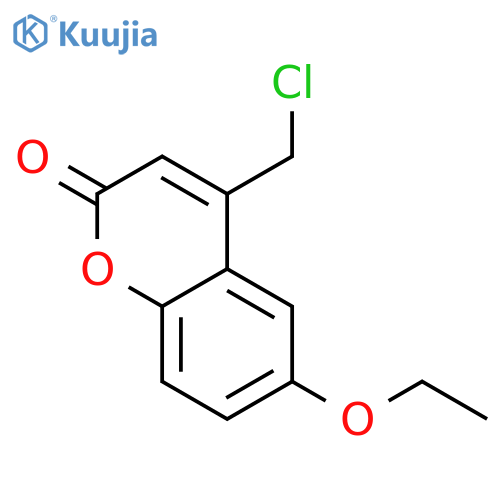 4-(Chloromethyl)-6-ethoxy-2H-chromen-2-one structure