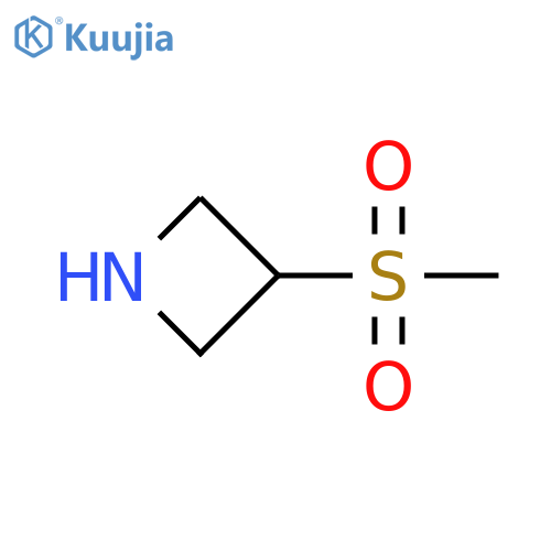 3-methanesulfonylazetidine structure