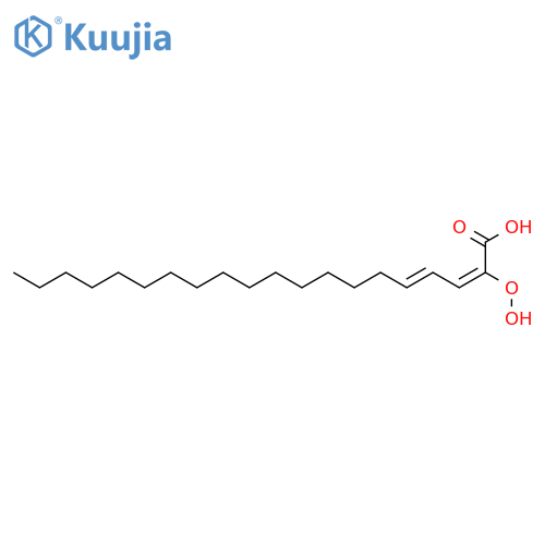 Eicosadienoic acid, hydroperoxy- structure