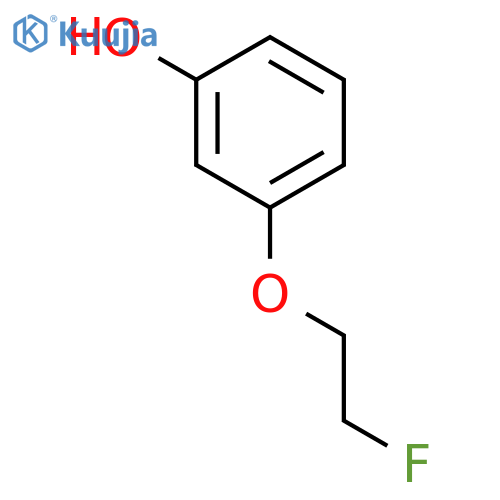 3-(2-fluoroethoxy)phenol structure