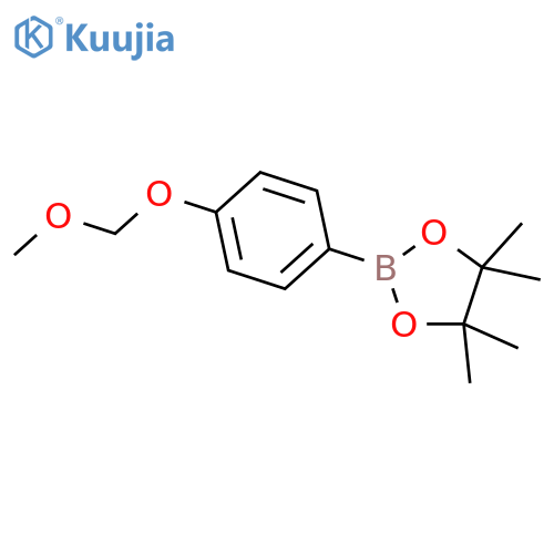 2-(4-Methoxymethoxy-phenyl)-4,4,5,5-tetramethyl-[1,3,2]dioxaborolane structure