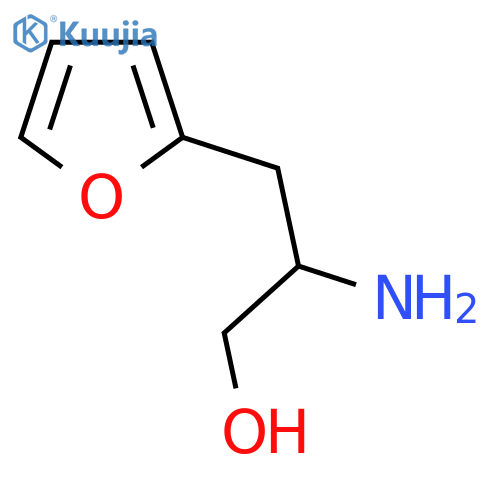 2-amino-3-(furan-2-yl)propan-1-ol structure