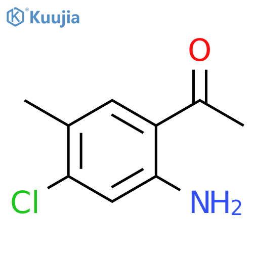Ethanone, 1-(2-amino-4-chloro-5-methylphenyl)- structure