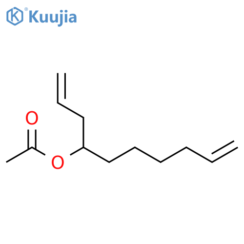 1,9-Decadien-4-ol 4-Acetate structure