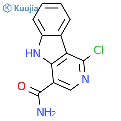 1-Chloro-5H-pyrido[4,3-b]indole-4-carboxamide structure