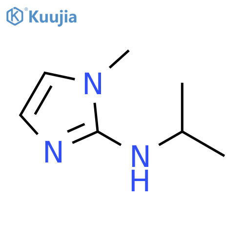 1-methyl-N-(propan-2-yl)-1H-imidazol-2-amine structure