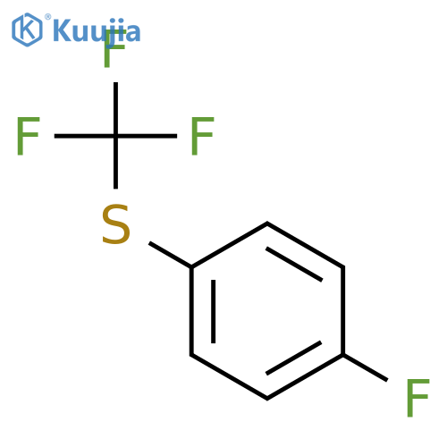 1-Fluoro-4-(trifluoromethylthio)benzene structure