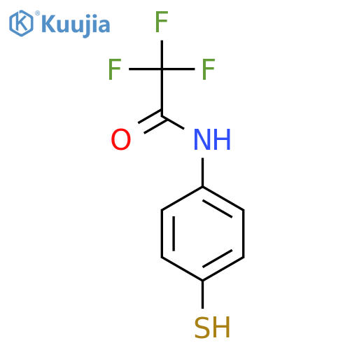 Acetamide,2,2,2-trifluoro-N-(4-mercaptophenyl)- structure
