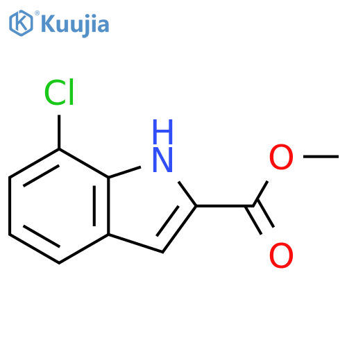 methyl 7-chloro-1H-indole-2-carboxylate structure