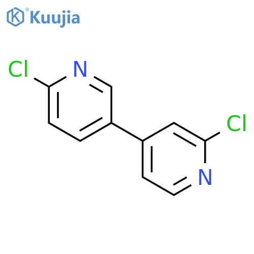 2-chloro-4-(6-chloropyridin-3-yl)pyridine structure
